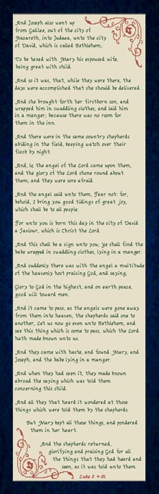 The Christmas Story - Luke 2:4-20